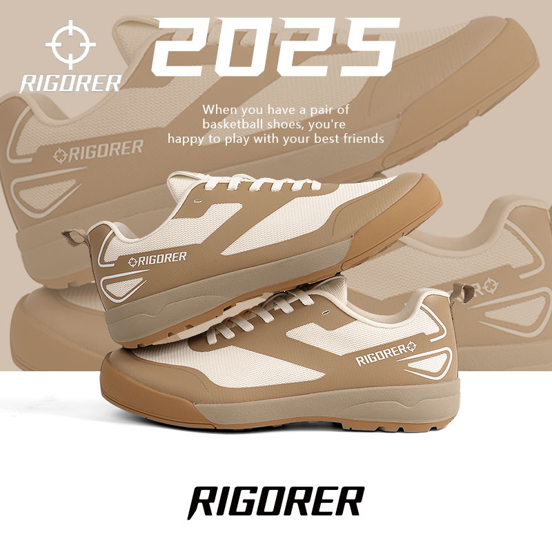 RIGORER/准者夏季网面透气经典百搭减震包裹防滑耐磨舒适休闲男鞋