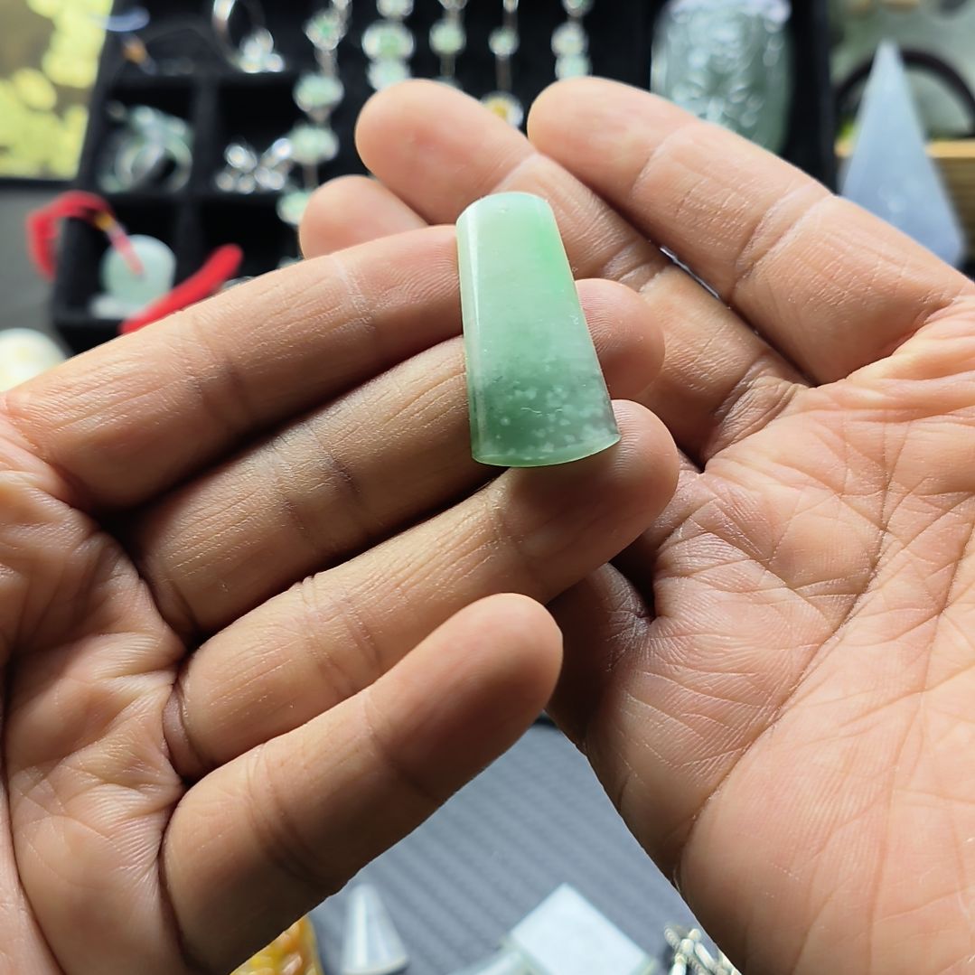 翡翠未镶嵌挂件翡翠无事牌