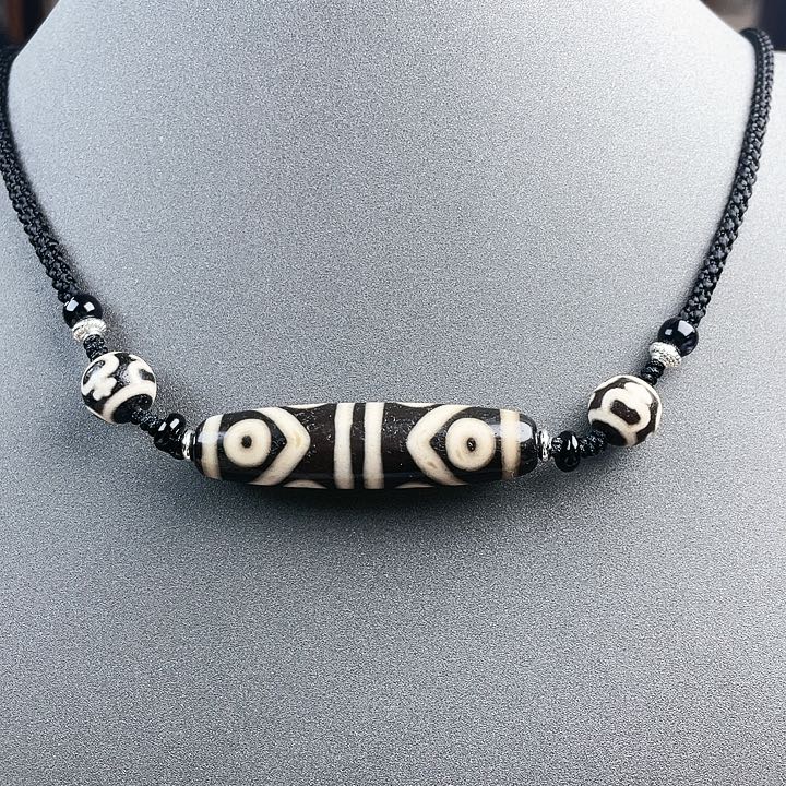 玛瑙/玉髓颈饰合金