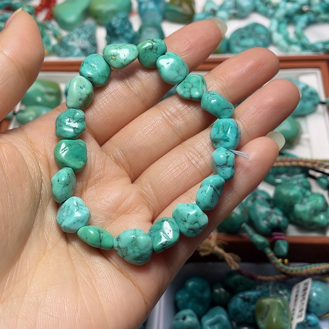 绿松石未镶嵌手链