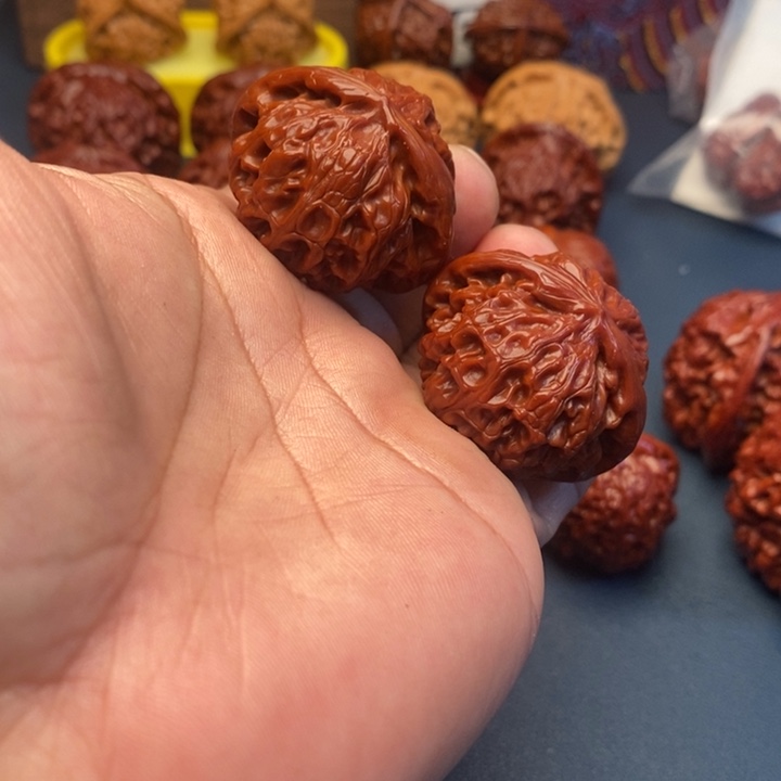 文玩核桃把件宫灯4