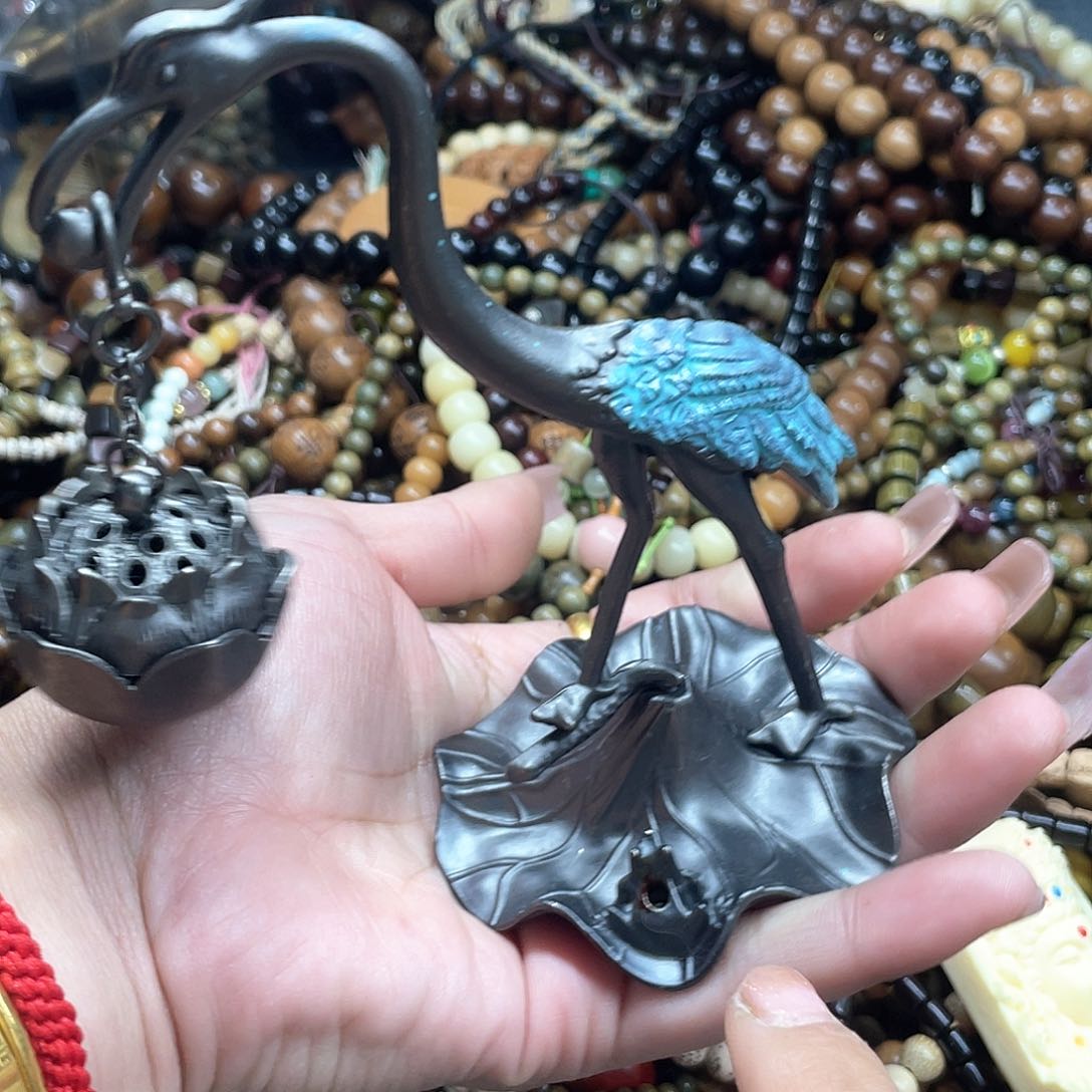 维腊木（绿檀）无事牌