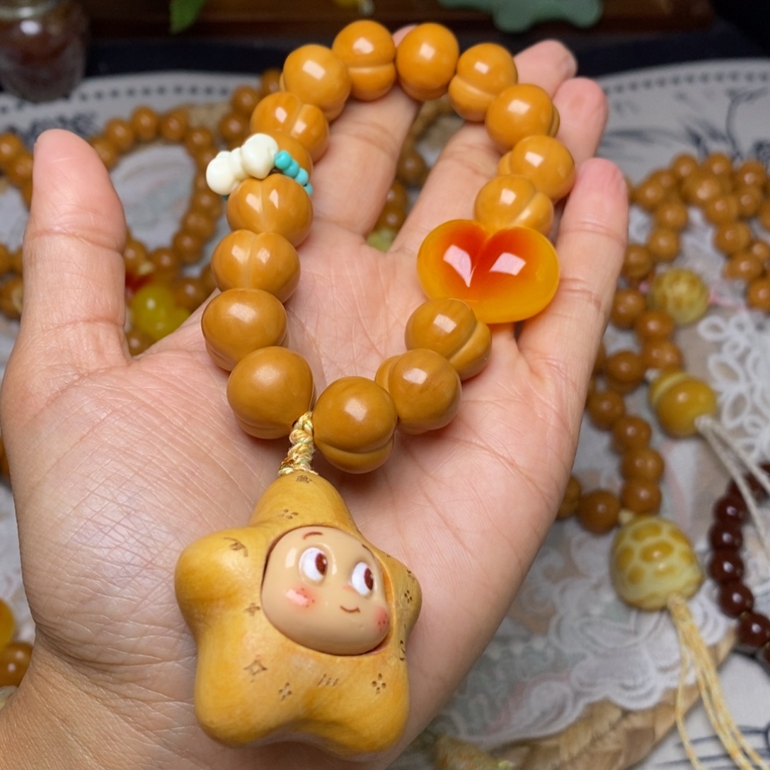 猴头核桃吊坠屁桃15加