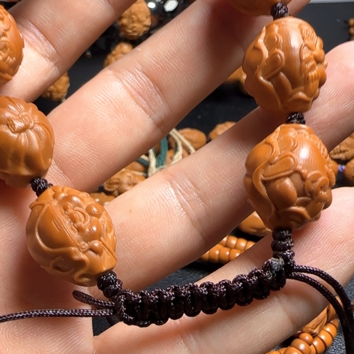 手串/手链橄榄核财神