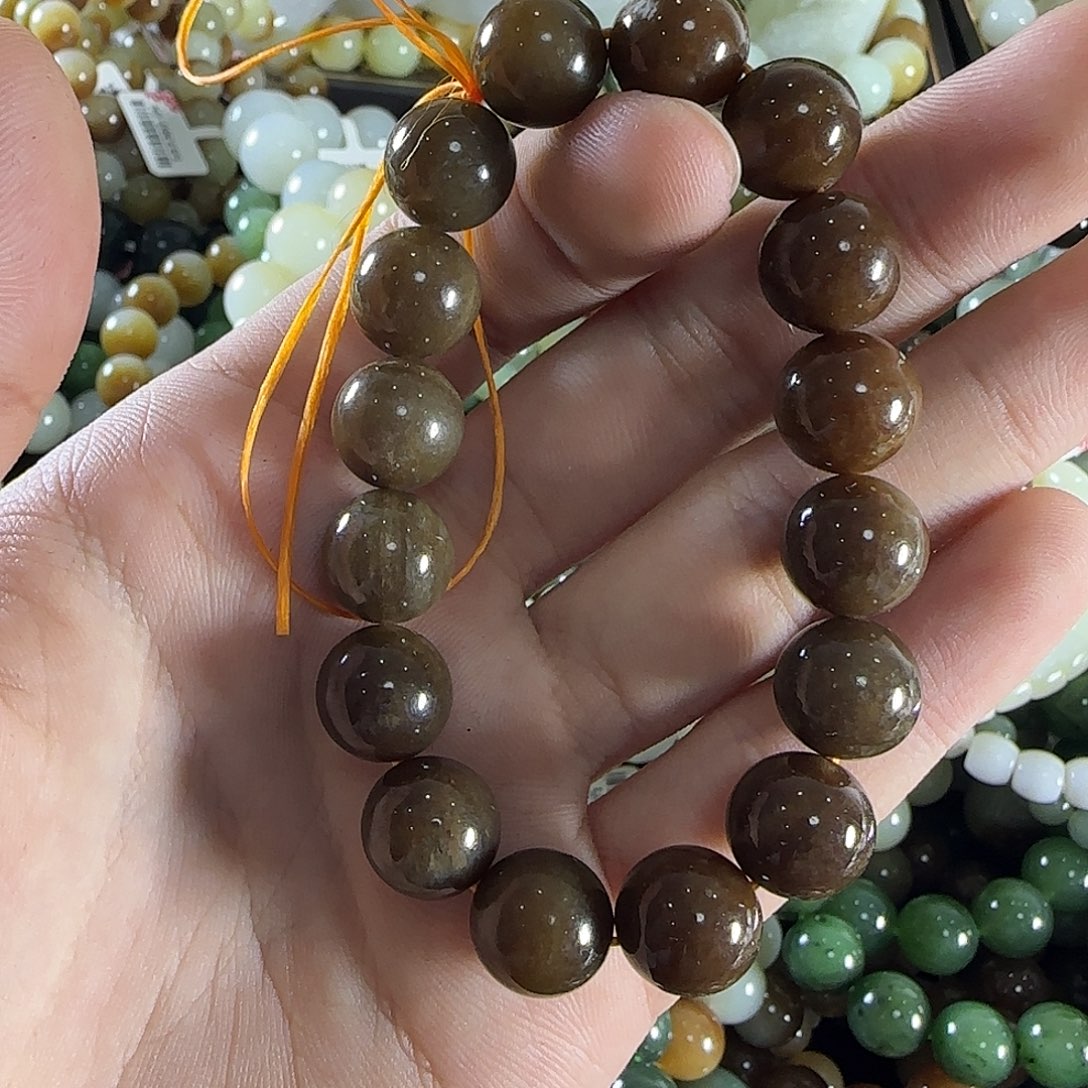 和田玉手链未镶嵌311