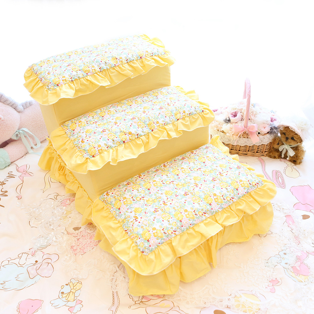 秋冬新款宠物猫狗踩屎感护膝楼梯小型犬上下床沙发台阶