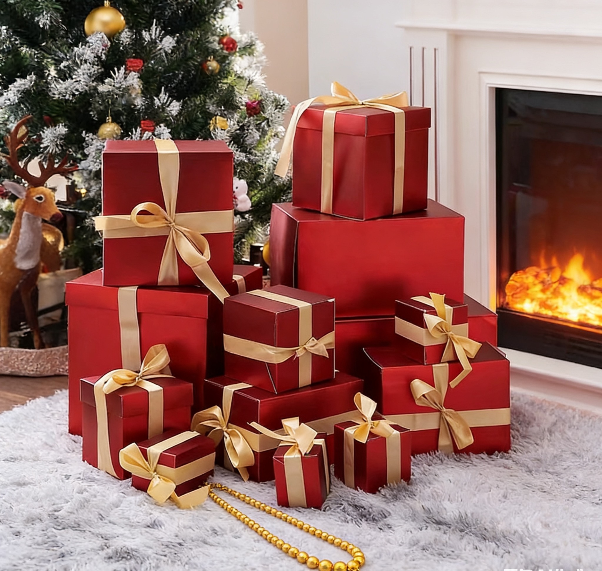 春节风格精美礼盒挂件sxx1203011