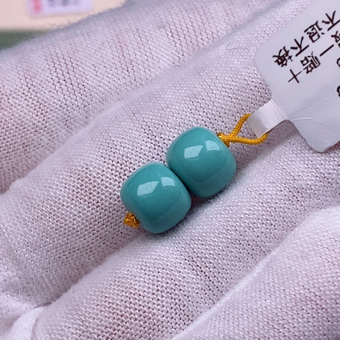 绿松石珠宝奇石未镶嵌小****鱼