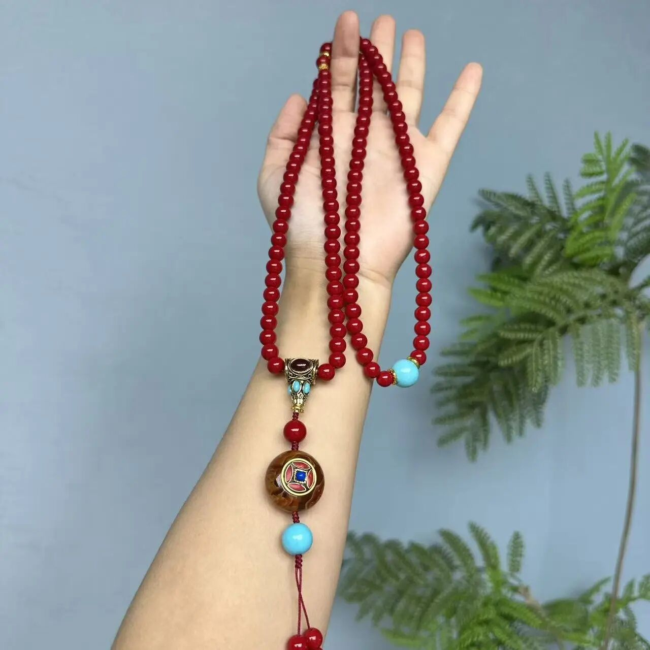 高货平安扣108斜挎套装