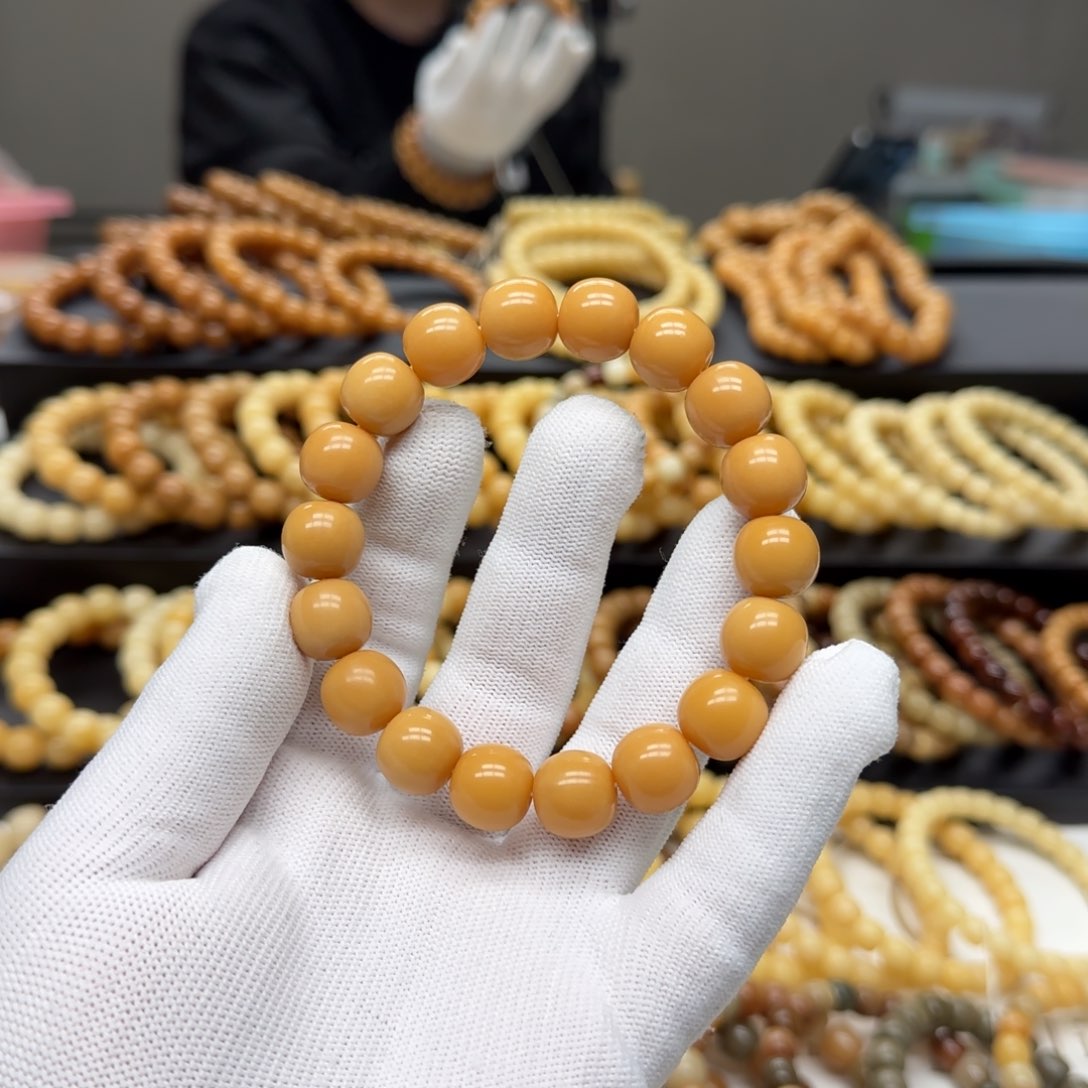 【闪购商品】菩提根/象牙果手串卡13 珑珠 11年 鬼工