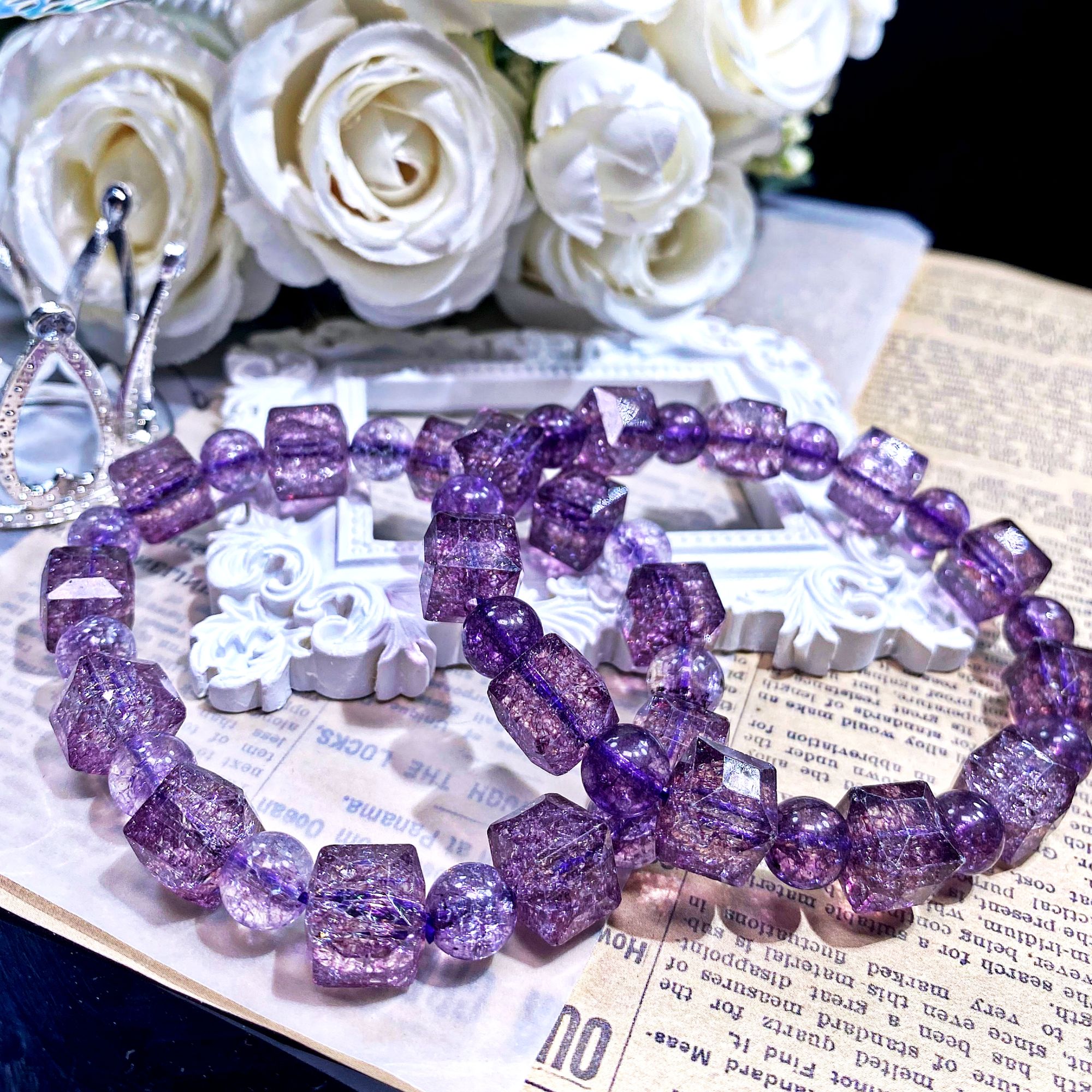 紫色方块手串发一条H19