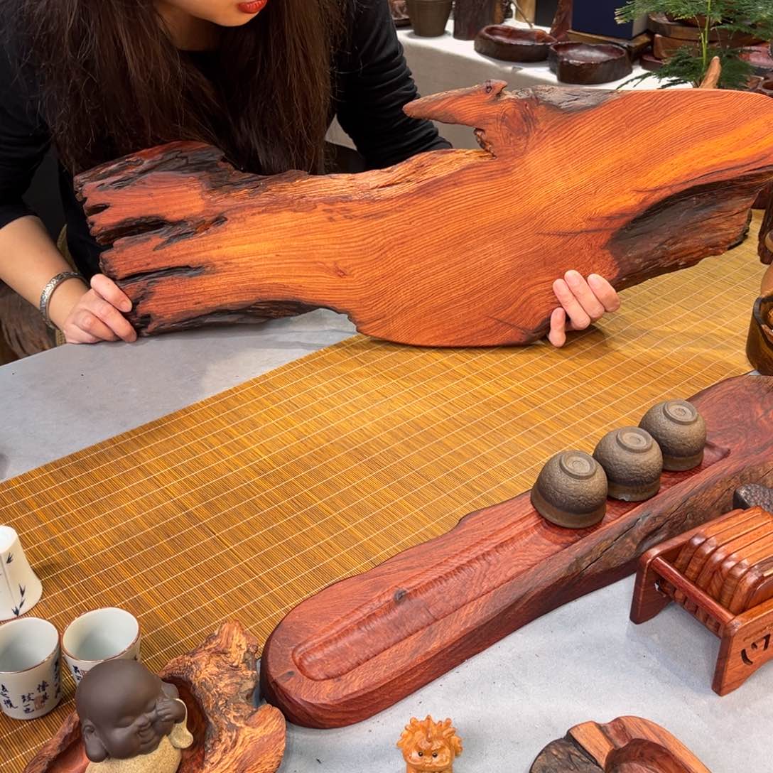 老挝红酸枝干泡盘