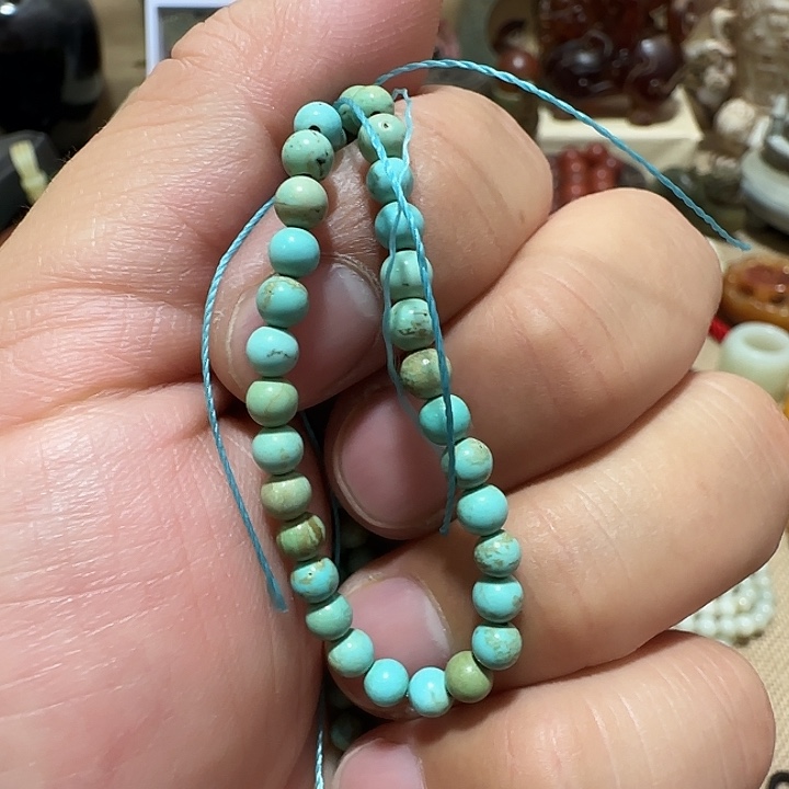 精**精瓷器摆件珠子手串