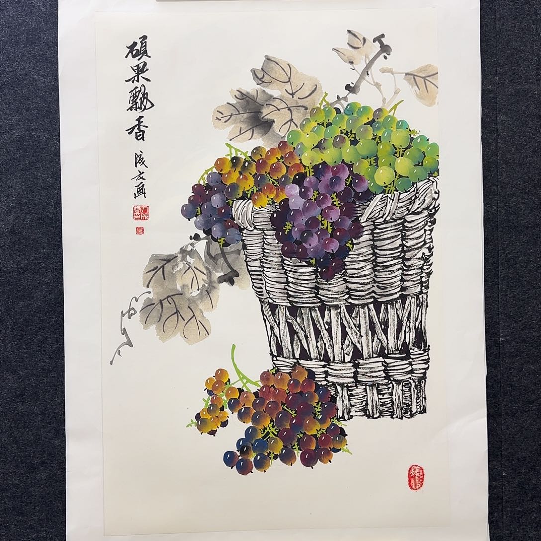 国画纯手绘国画作品