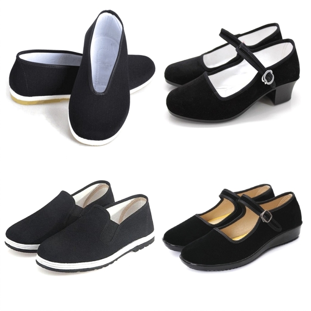 民国学生布鞋男女五四青年鞋八路军布鞋诗朗诵演出村姑采茶平底鞋