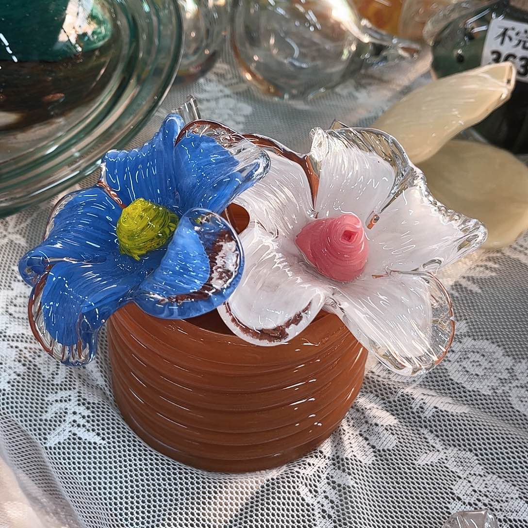 2台花1筒 家悦琉璃工艺品