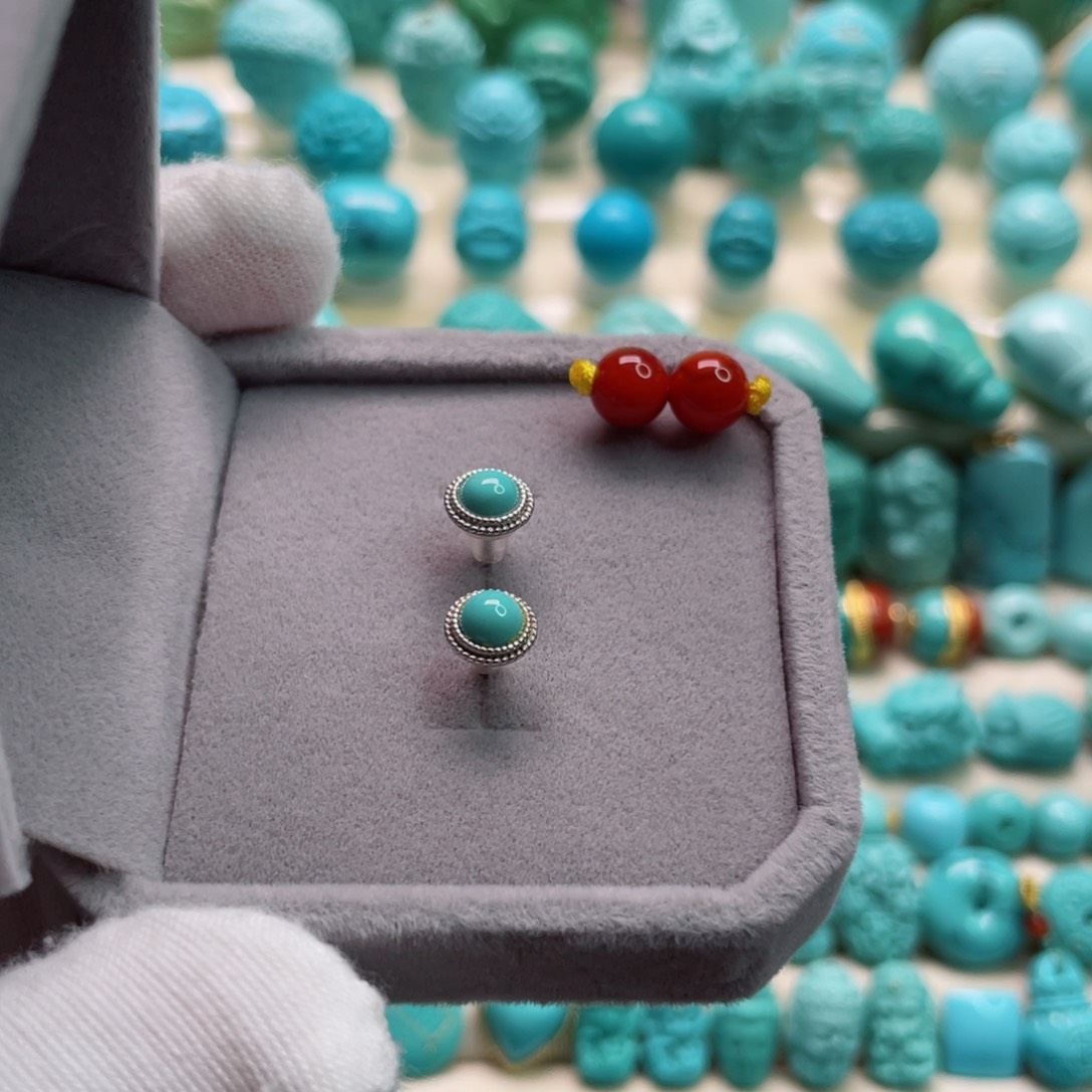 南红玛瑙珠宝奇石银S925镶嵌