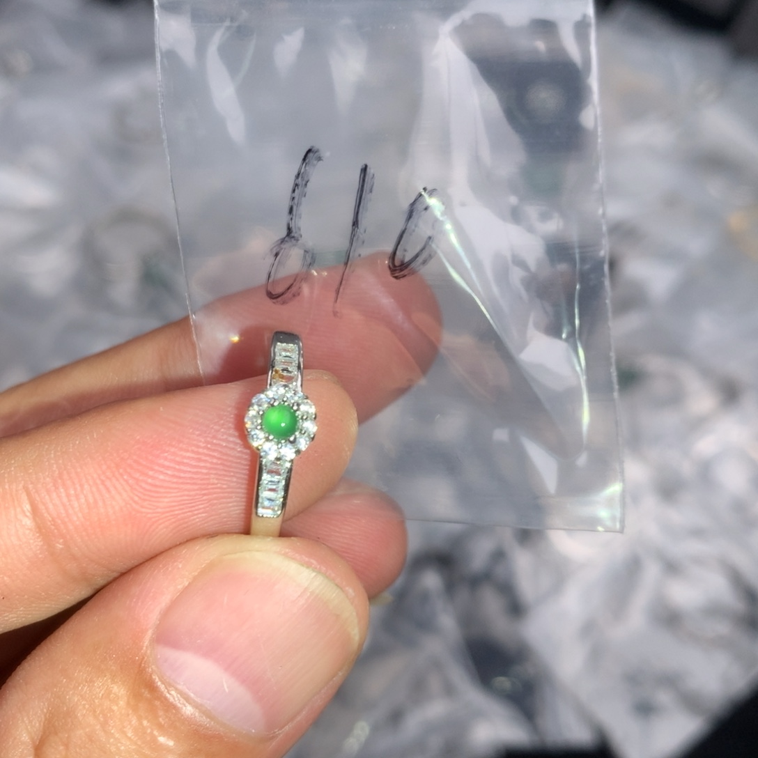 未镶嵌戒指翡翠610