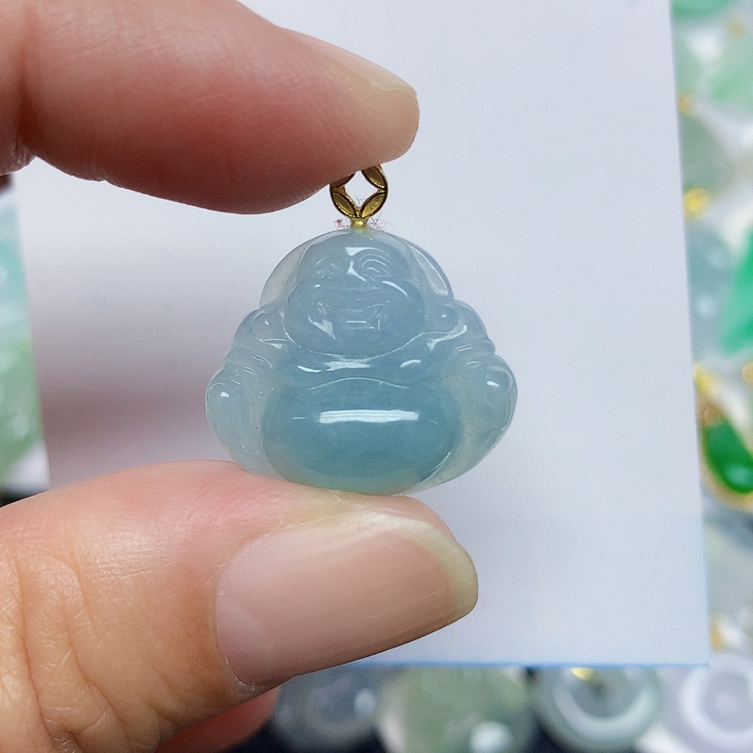 翡翠未镶嵌颈饰3466899