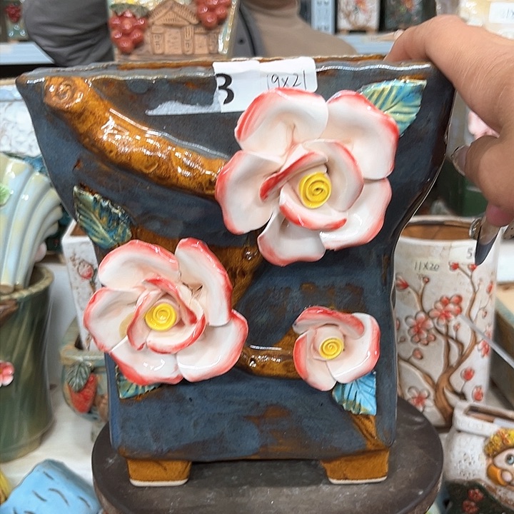 红陶粗陶花瓶粗陶花瓶