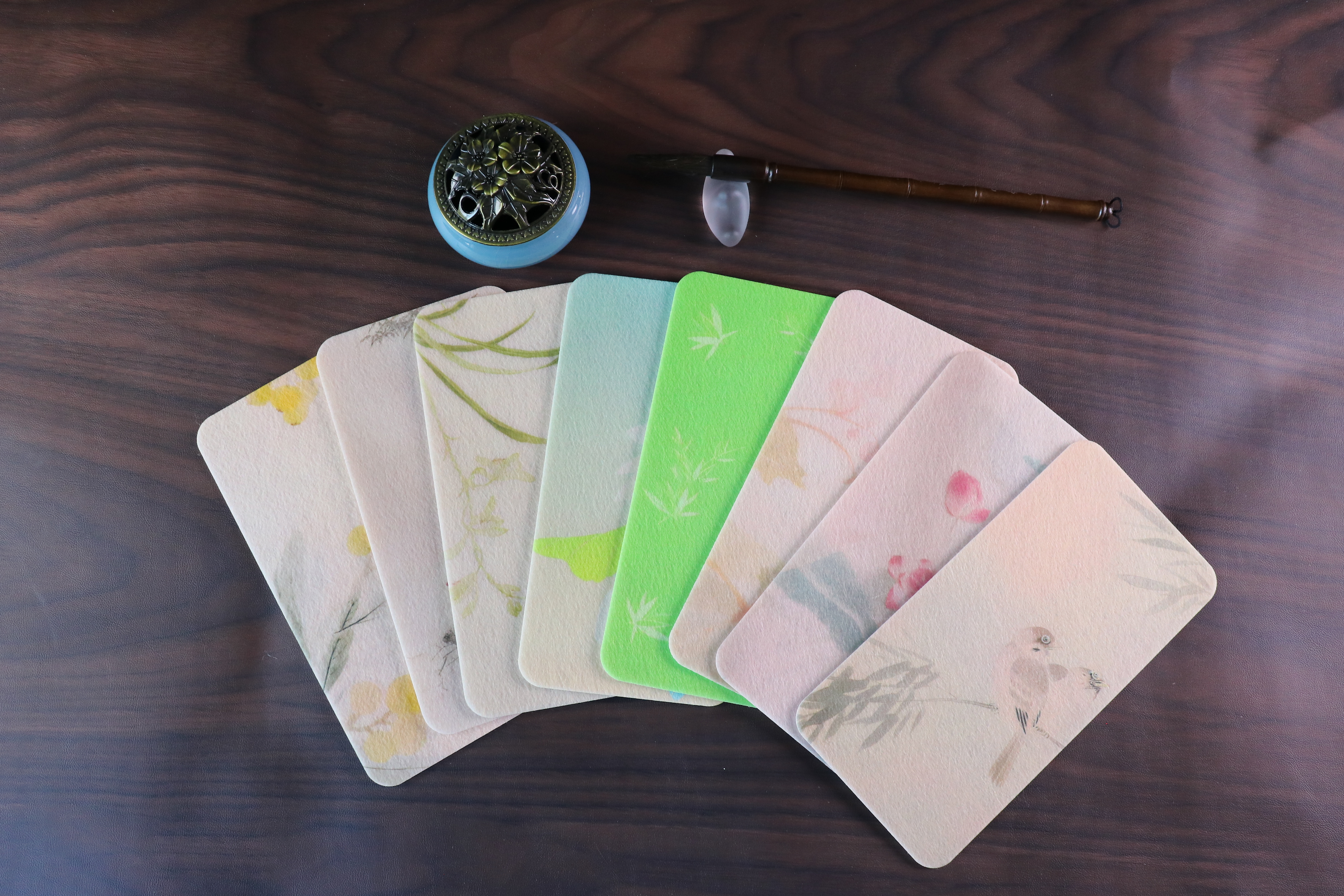 【徽书阁·小毛毡】书法书画毡臂垫迷你手枕国画专用防脏练字垫