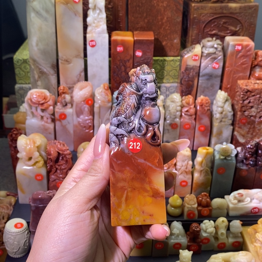 天***旅印石寿山石212号老挝