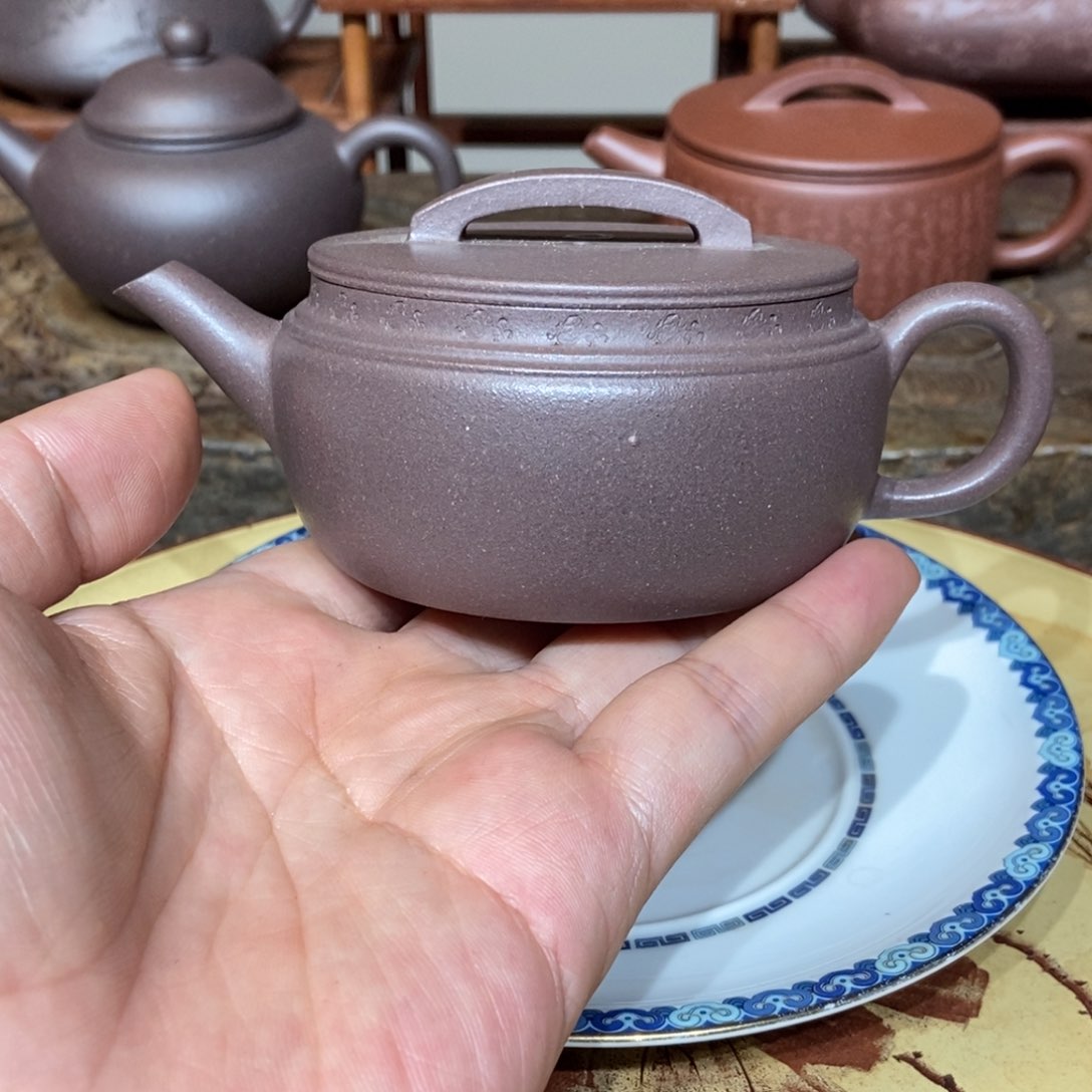 茶壶紫砂瑕疵天青160