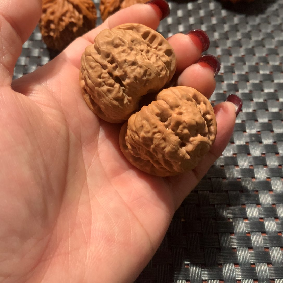 文玩核桃把件39练手蛤蟆头