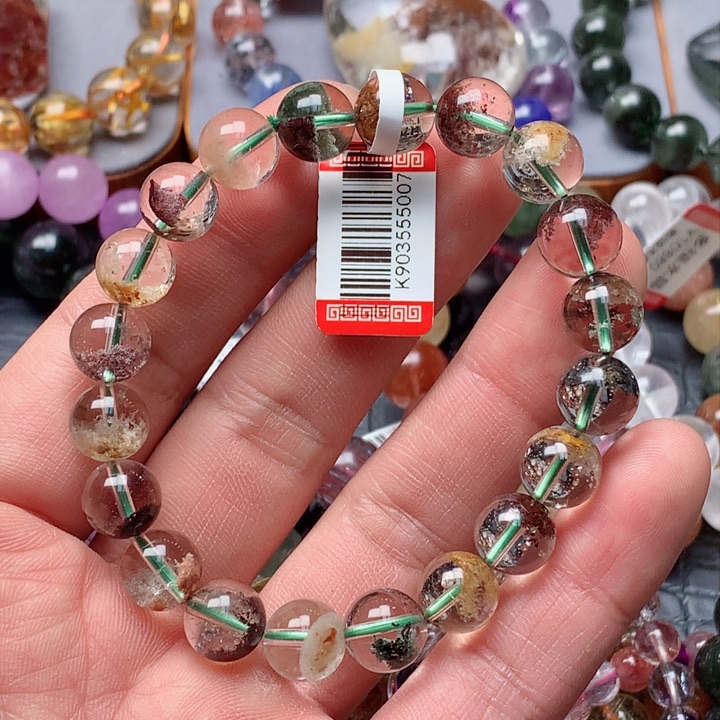 水晶手串未镶嵌天然