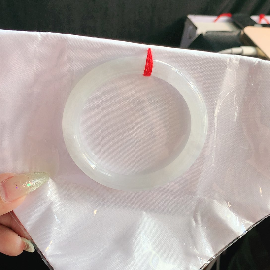 未镶嵌手镯翡翠55 天然缅甸a货翡翠0255
