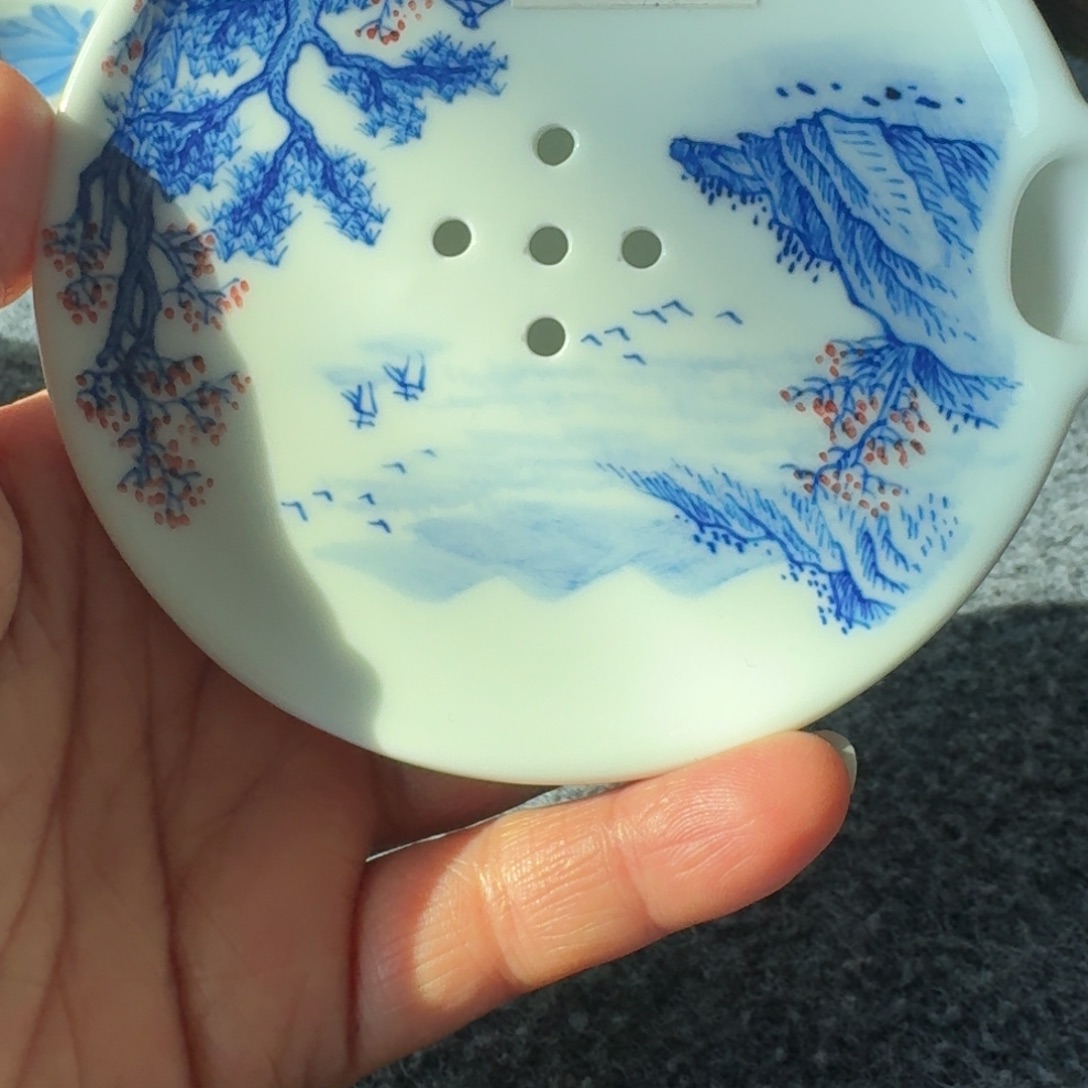 现代景德镇陶瓷手绘茶具