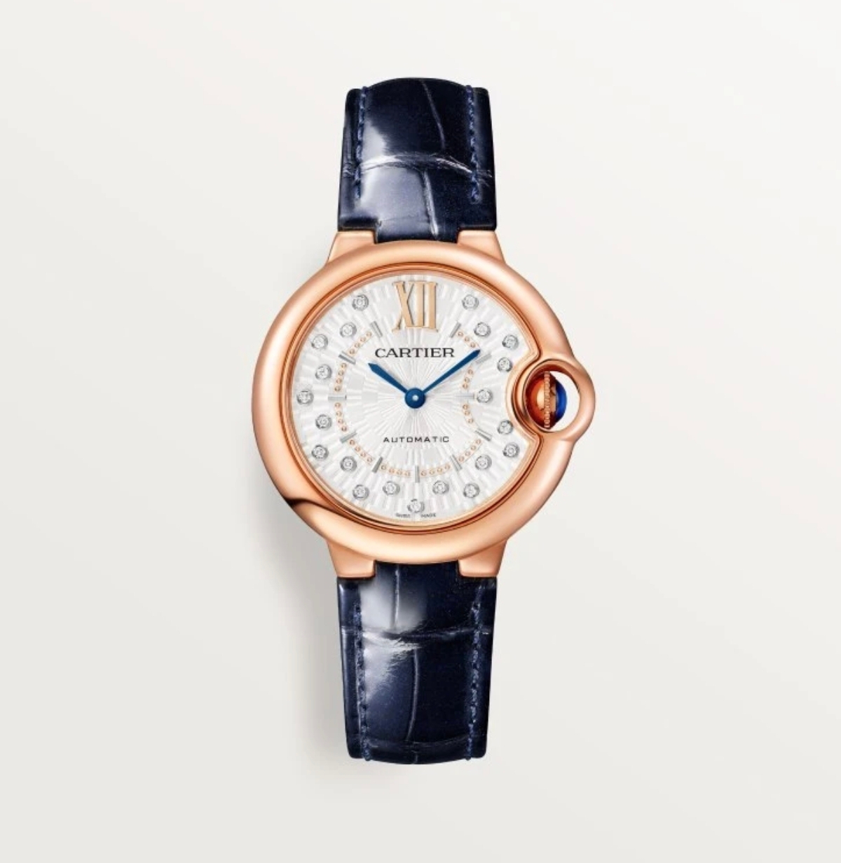 99新 Cartier/卡地亚 蓝气球系列/WGBB0052/33mm表盘/白盘钻刻