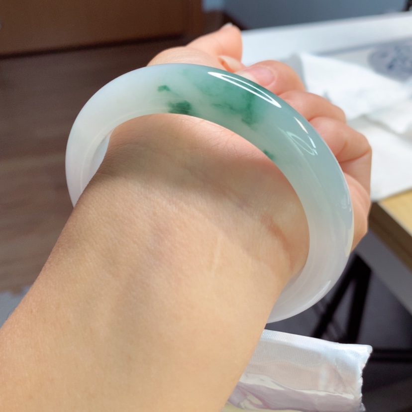 【闪购商品】翡翠手镯未镶嵌天然翡翠手镯