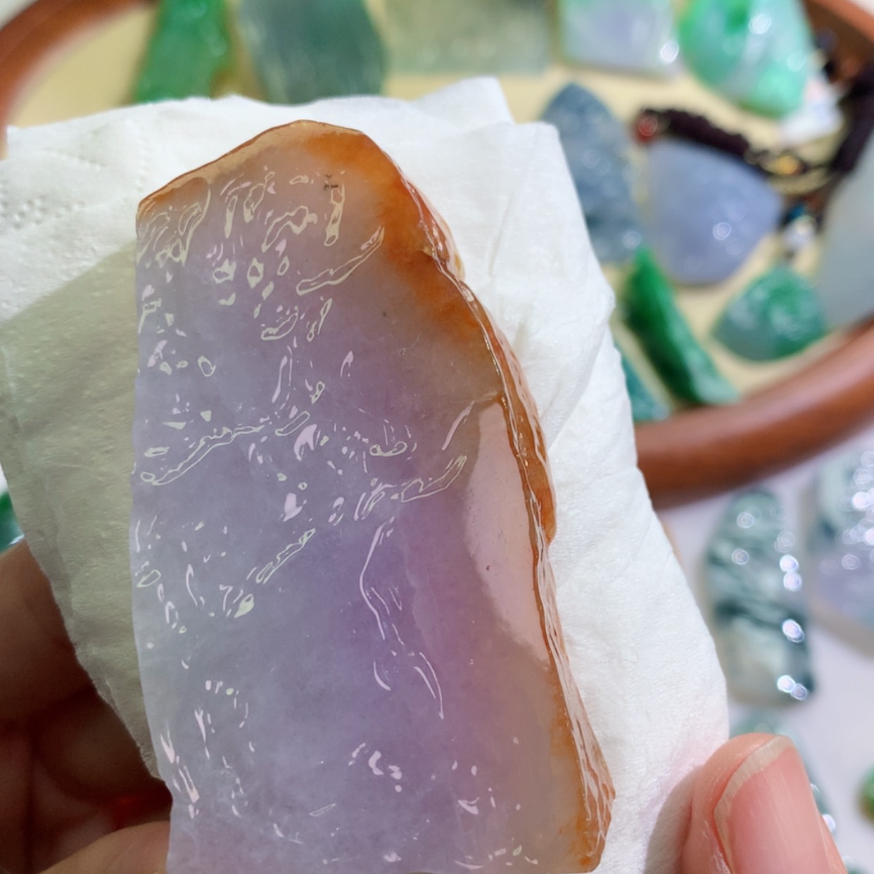 【闪购商品】翡翠吊坠(不含链)未镶嵌 2673