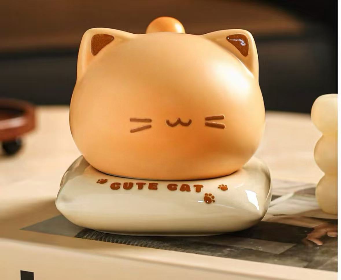 炭烤小猫咪牙签桶