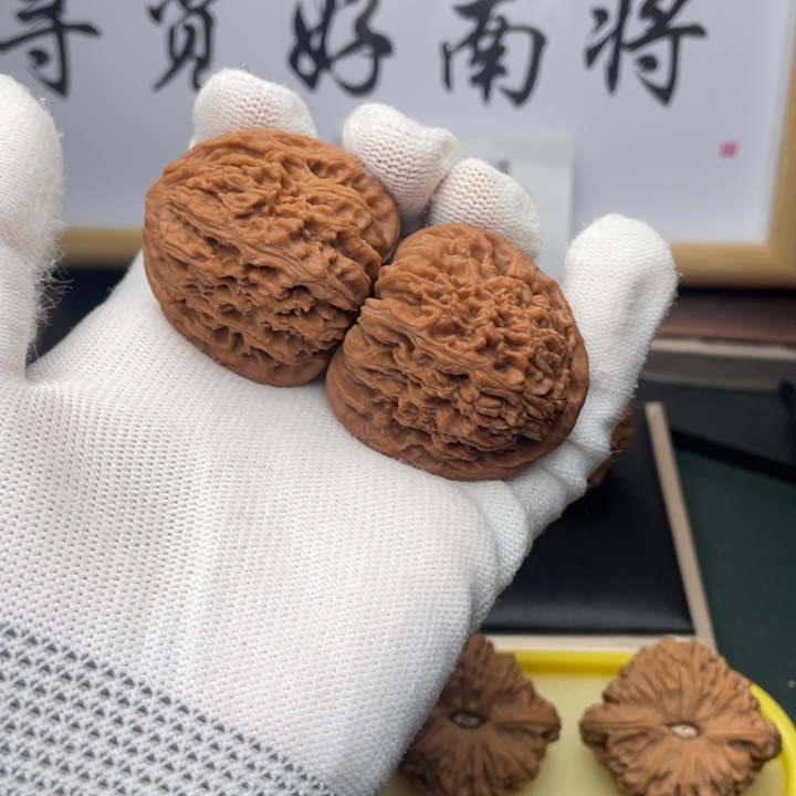 文玩核桃吊坠403939尺三角