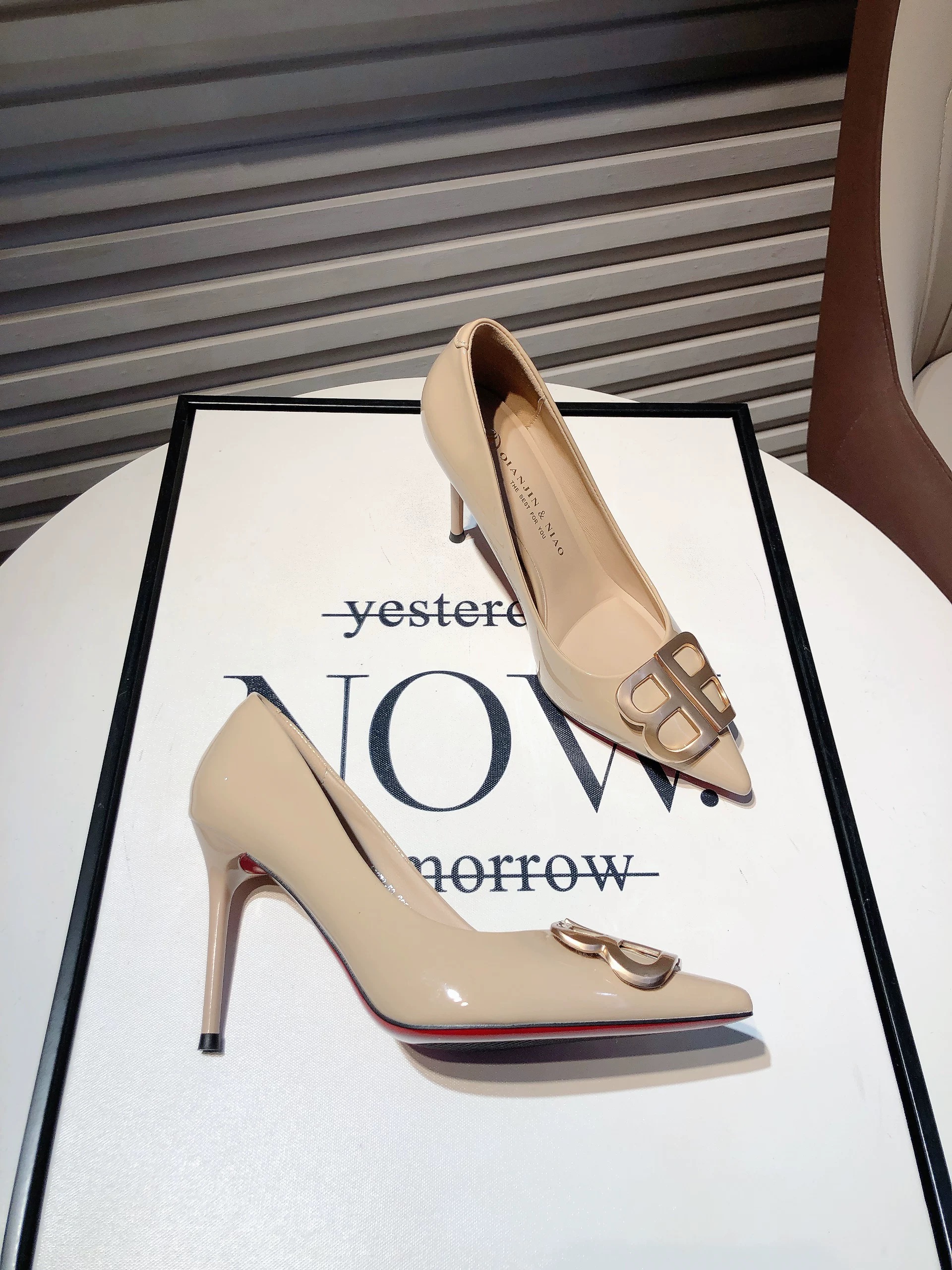 （551-600）（直播过款）品牌高跟鞋特价细高跟单鞋气质