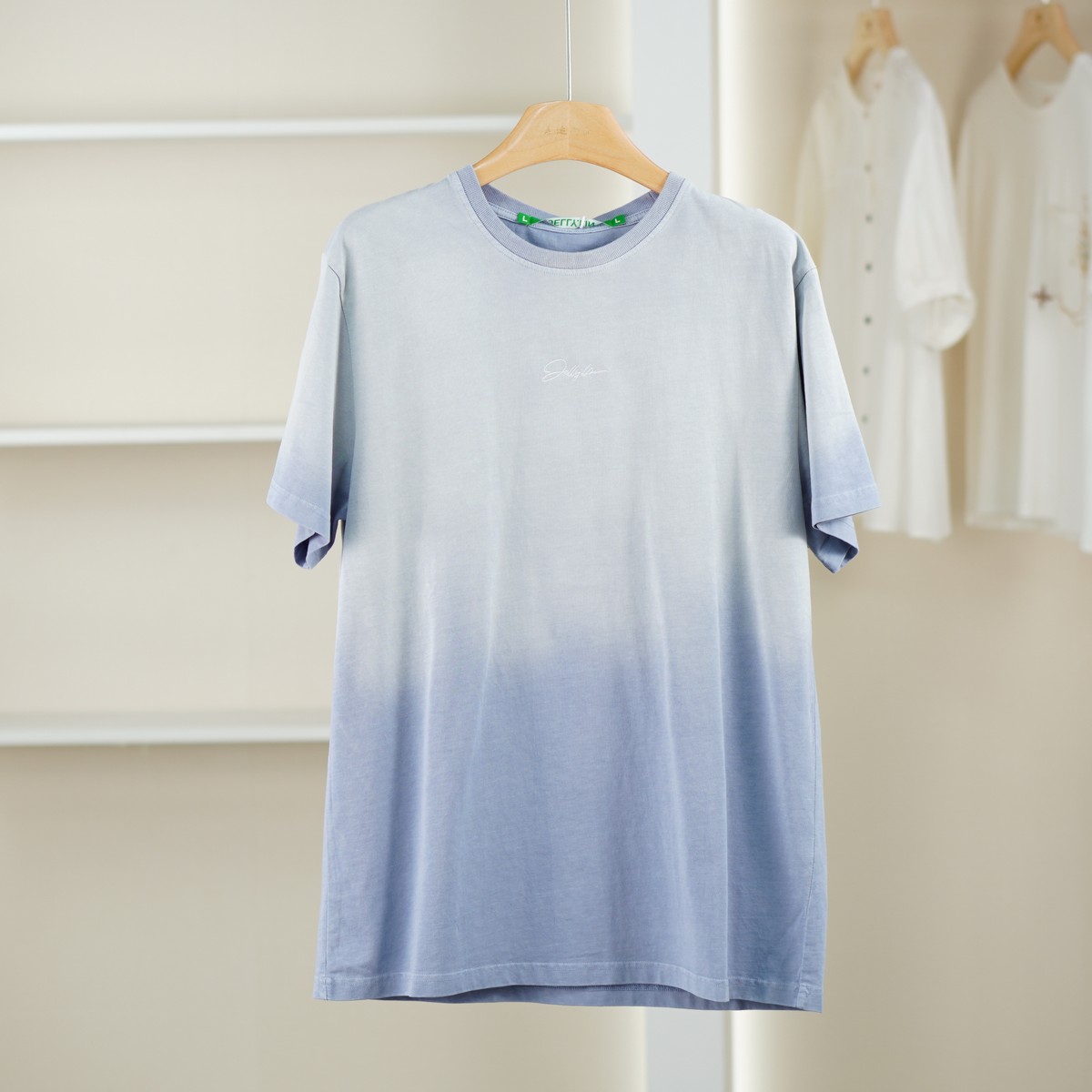 麦迪尚品【林Y】50928213 含棉时尚宽松短袖T恤夏季女装商场同款