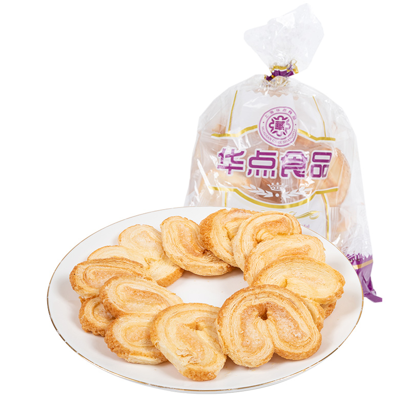 华点蝴蝶酥300g袋装多口味小点心