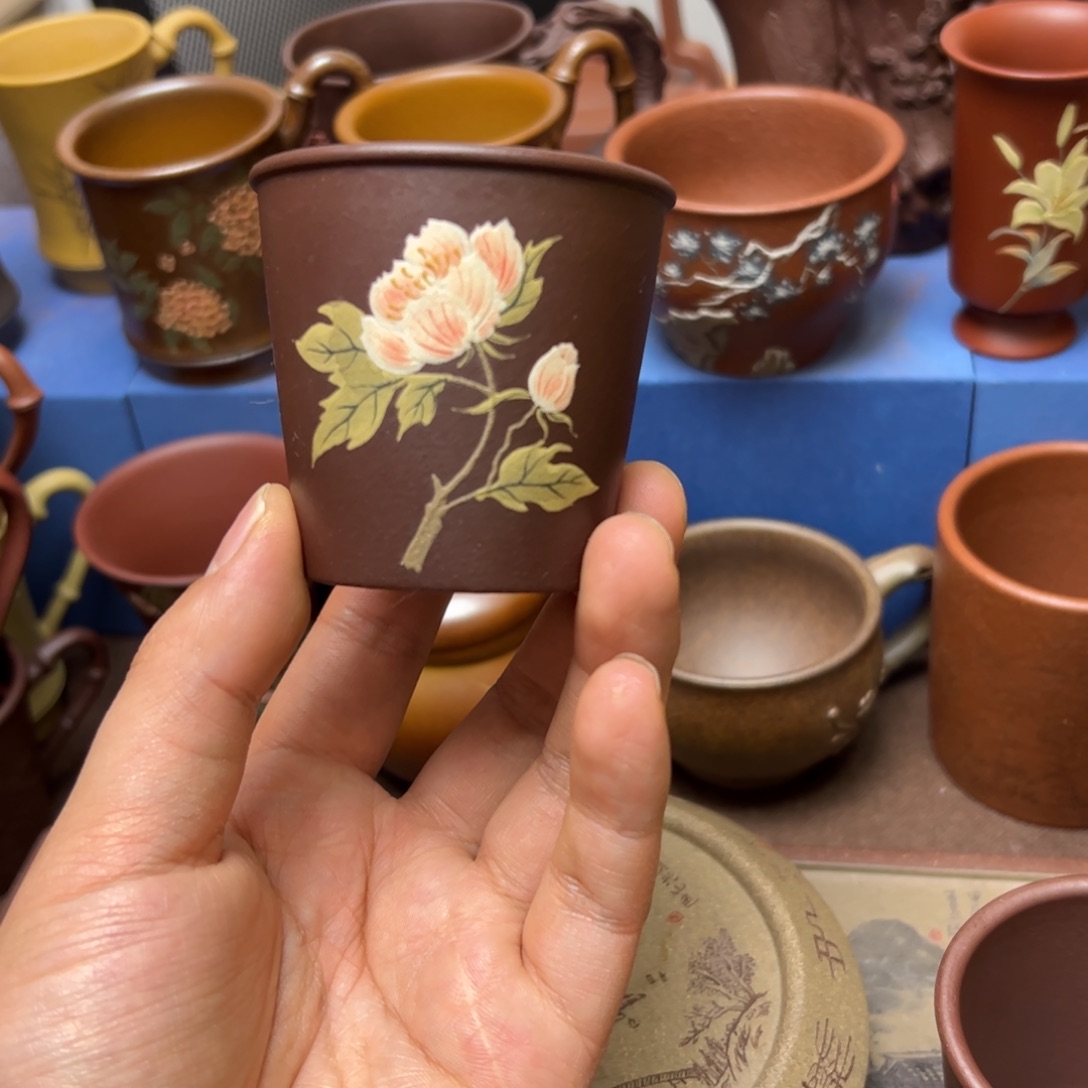 紫砂茶杯紫砂主人杯100cc