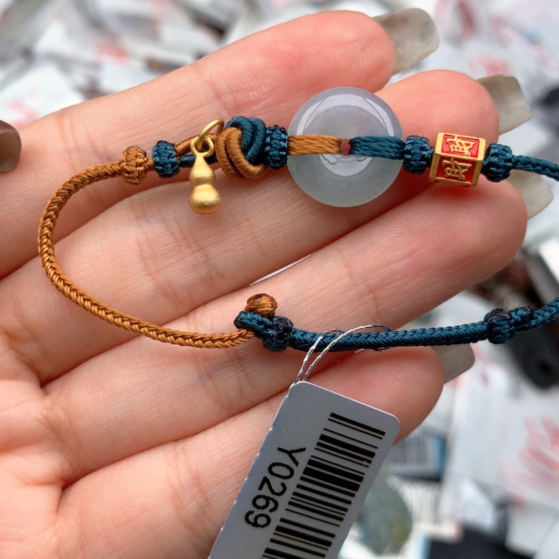 银S925镶嵌挂件翡翠