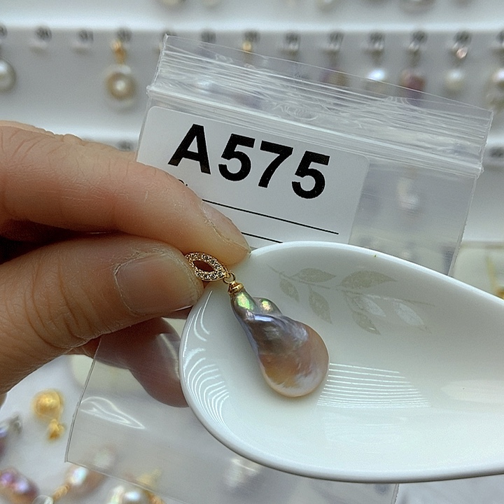 淡水珍珠颈饰银S925镶嵌