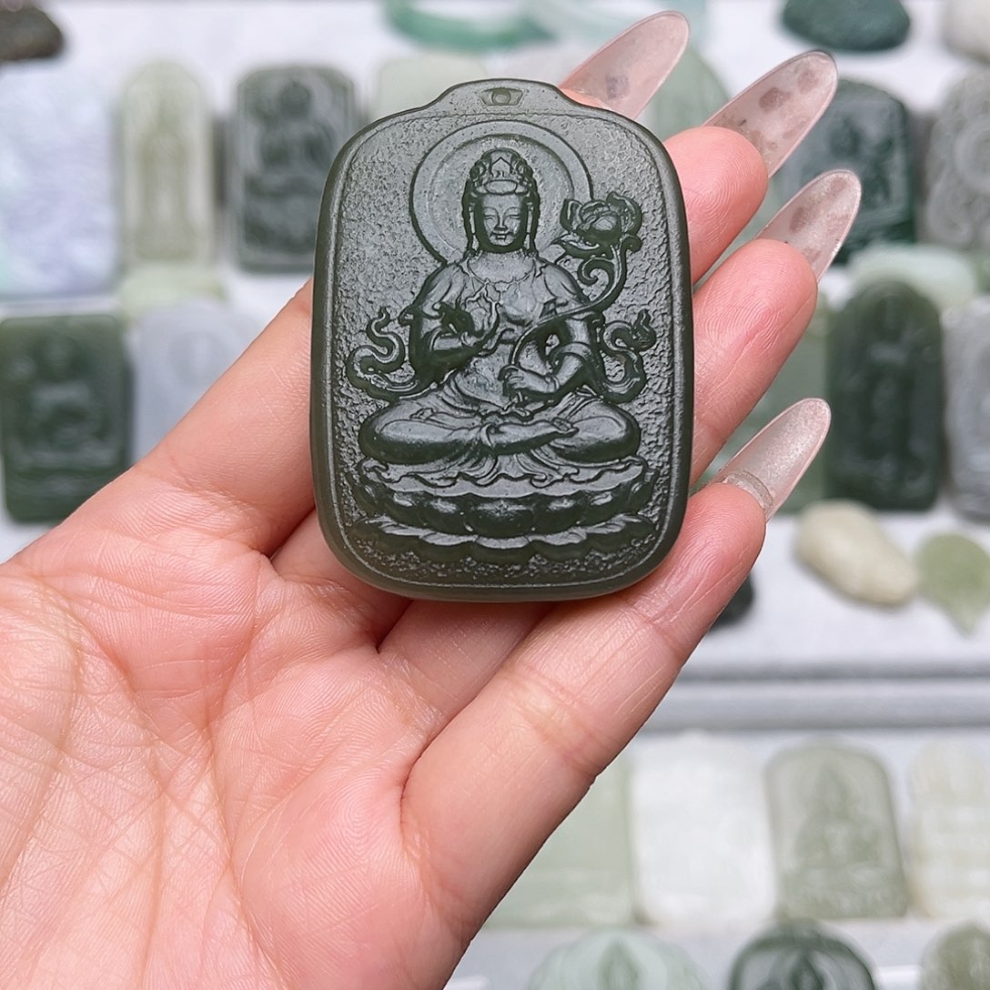 和田玉颈饰未镶嵌用****5