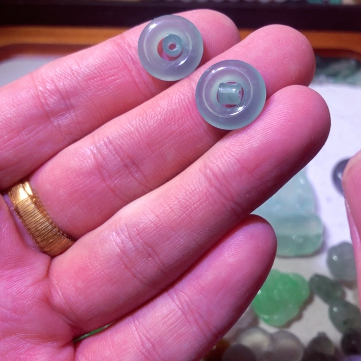 翡翠未镶嵌颈饰天然a货翡翠