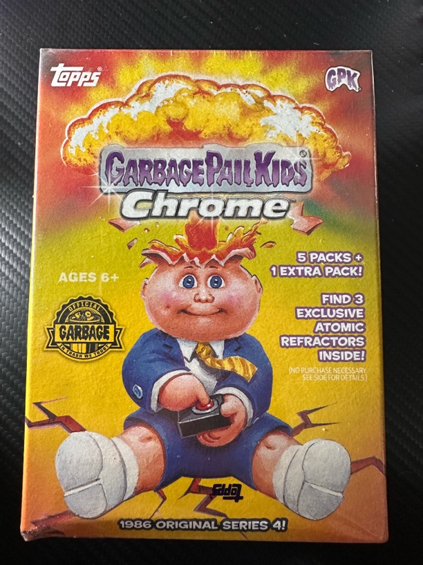 2021Topps 垃圾桶小子 GPK Chrome S4 系列 手雷盒