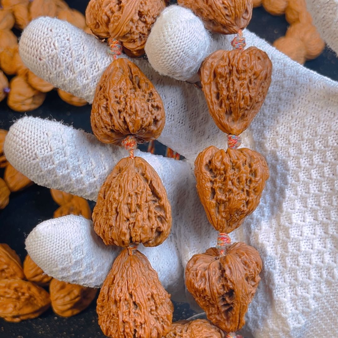 桃核手串1**4南疆核桃