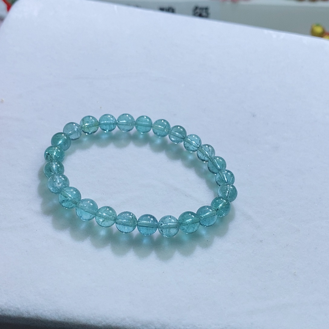 碧玺手链未镶嵌7mm左右