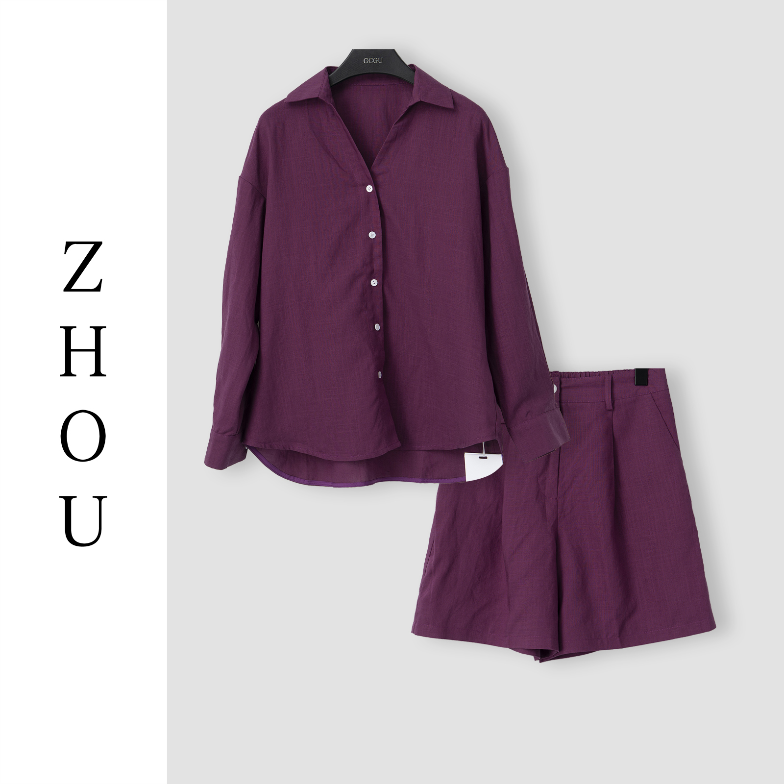 （周哥甄选）紫色套装-23671