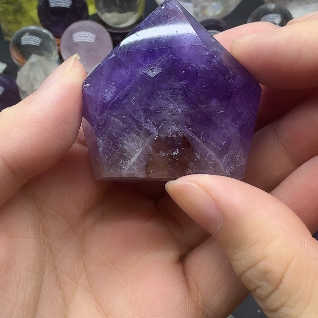 未镶嵌珠宝半成品紫晶