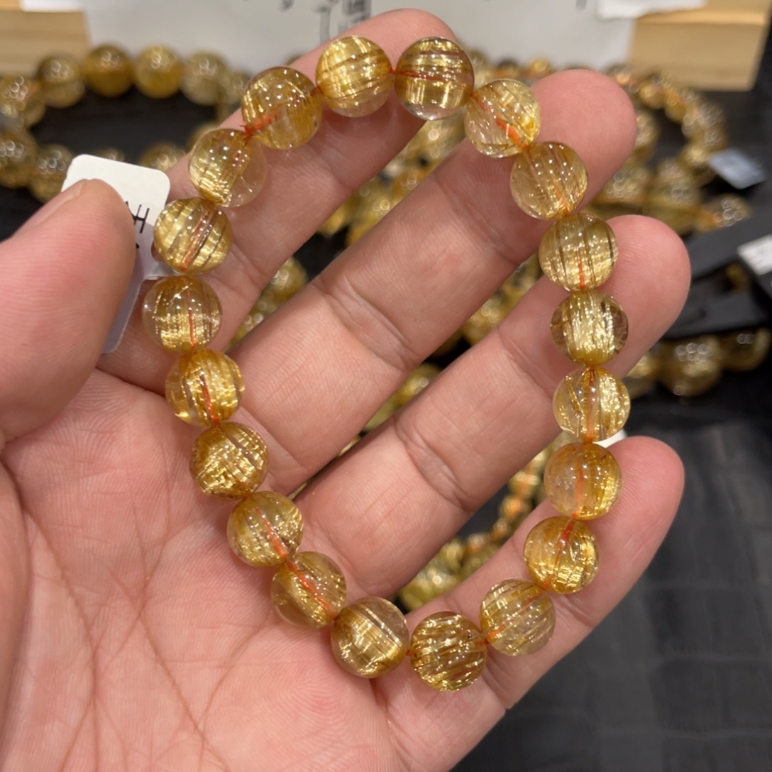 水晶手链未镶嵌aaa0257钛晶